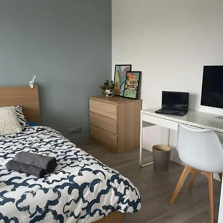 Spacious&eiffeltower View 90sqm Flat Next To Paris Apartman Clichy